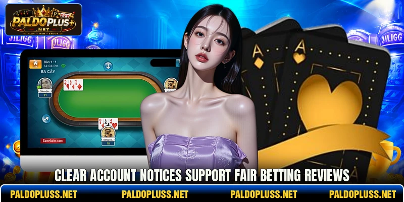 Clear account notices support fair betting reviews Clear account notices support fair betting reviews