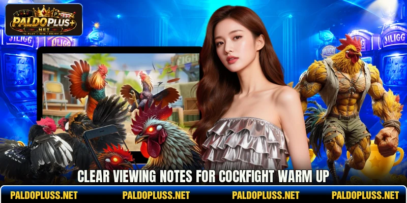 Clear viewing notes for Cockfight Warm Up Clear viewing notes for Cockfight Warm Up