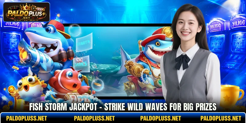 Fish Storm Jackpot - Strike Wild Waves For Big Prizes