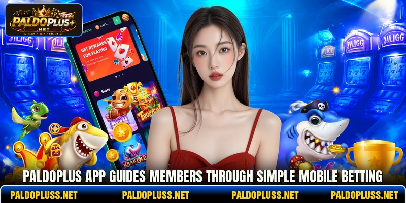 PALDOPLUS app guides members through simple mobile betting PALDOPLUS app guides members through simple mobile betting