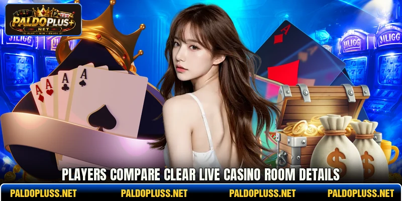 Players compare clear live casino room details Players compare clear live casino room details