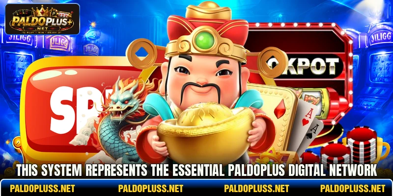 This system represents the essential PALDOPLUS digital network This system represents the essential PALDOPLUS digital network