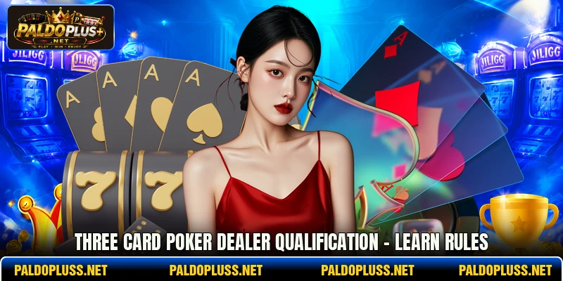 Three Card Poker Dealer Qualification - Learn Rules